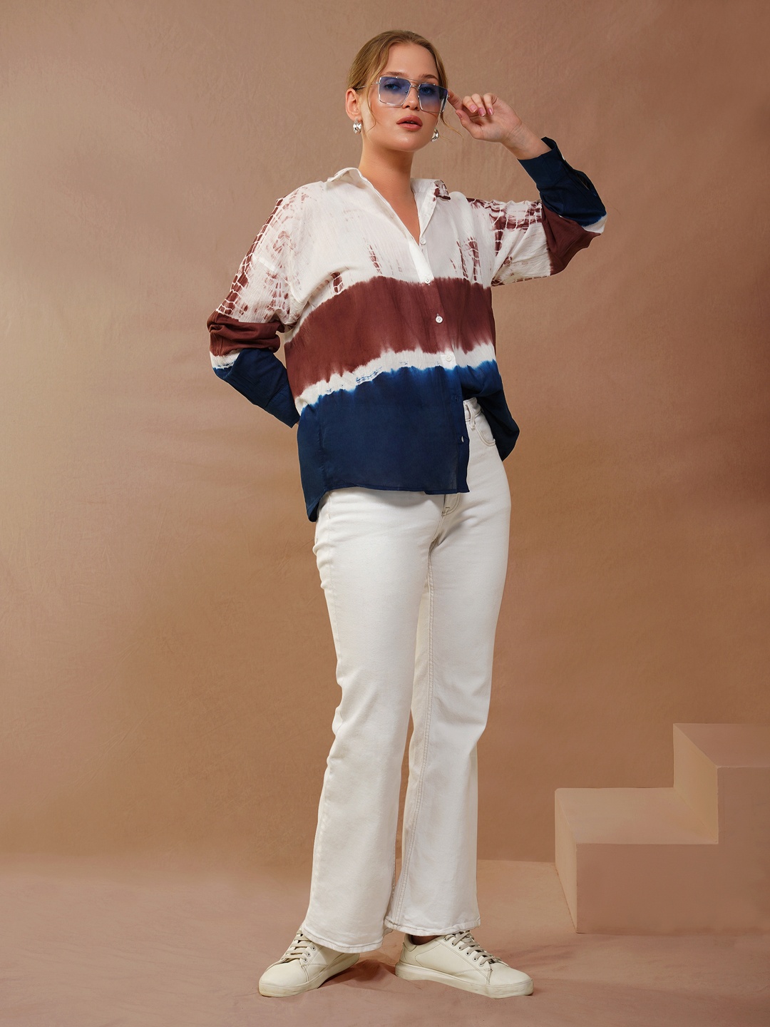 

Zenava by Myntra Women Opaque Printed Casual Shirt, Multi