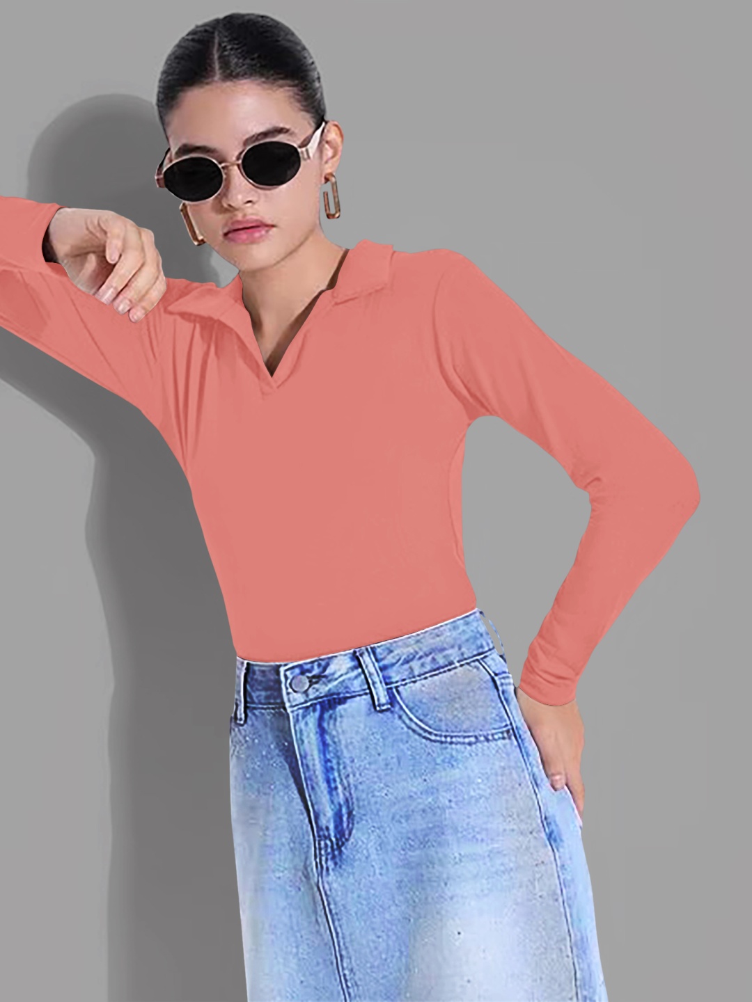 

Dream Beauty Fashion Top, Peach