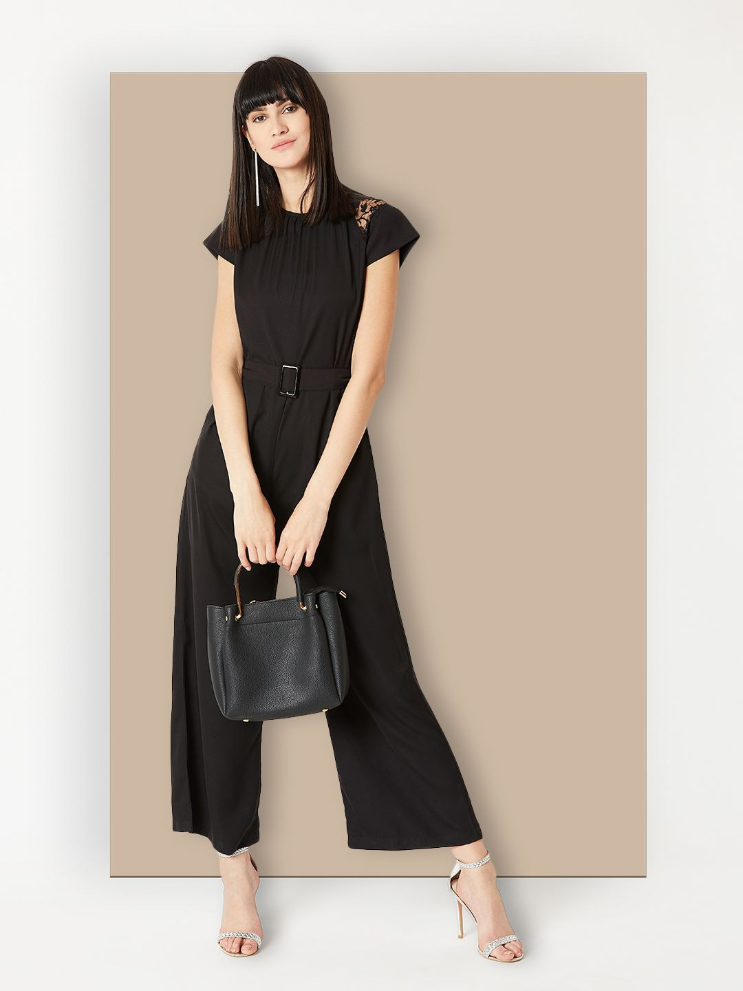 

Chemistry Basic Jumpsuit, Black