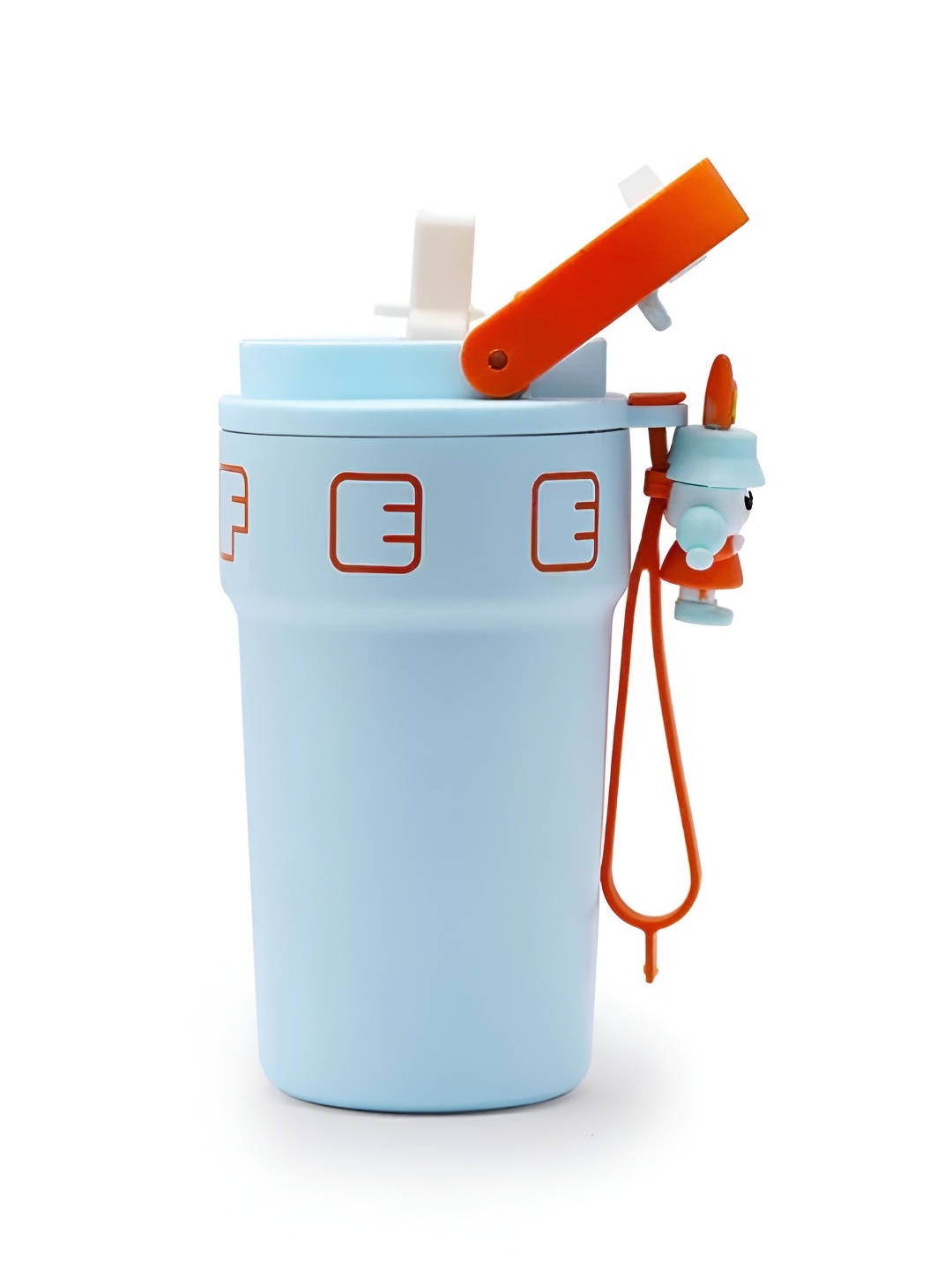 

YELONA Blue Single Stainless Steel Solid Smart Vacuum Water Bottle