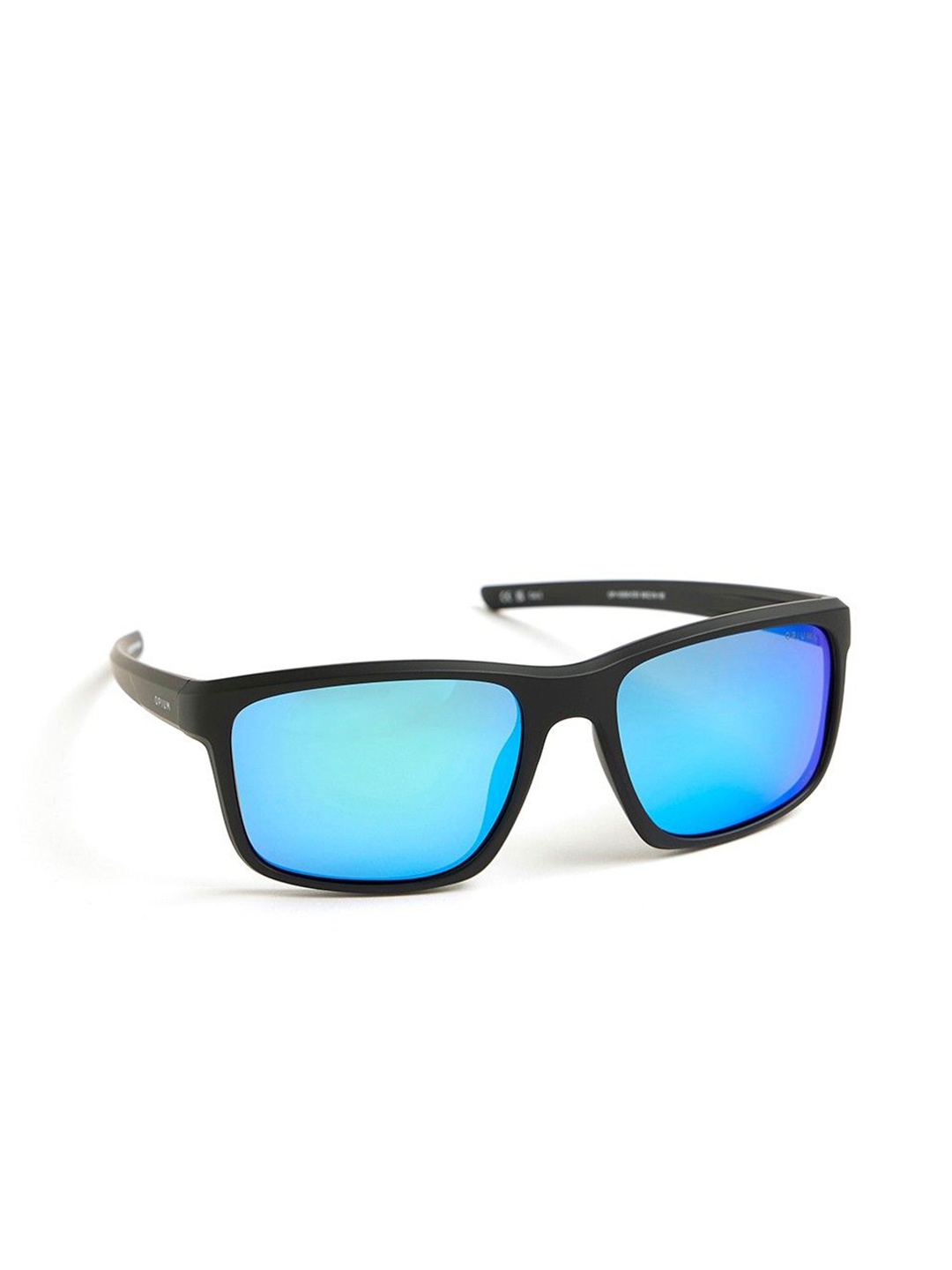 

OPIUM Men Sports Sunglasses with Polarised and UV Protected Lens, Blue