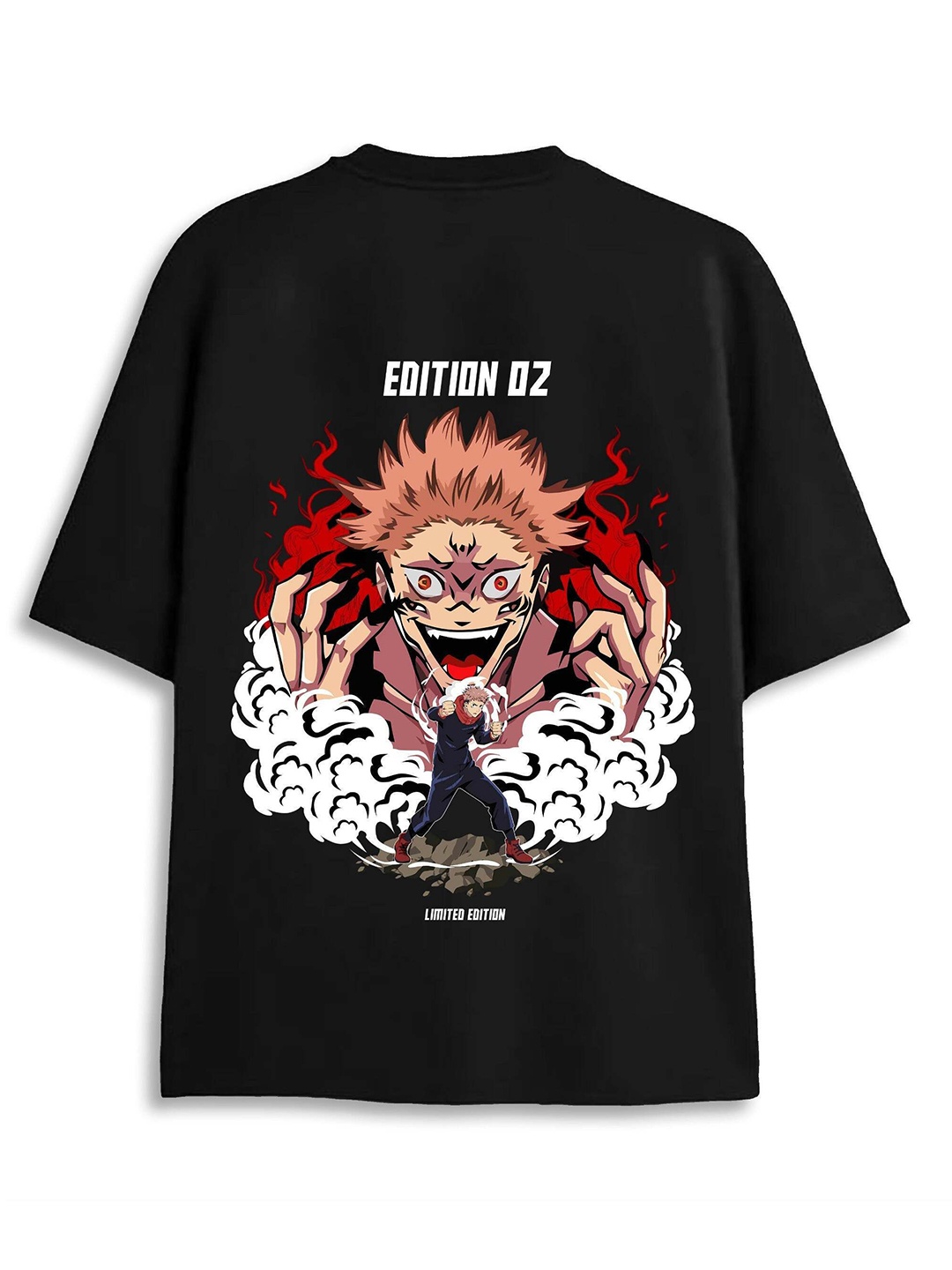 

ZEN1 FASHION Men Printed Abzorb Applique T-shirt, Black