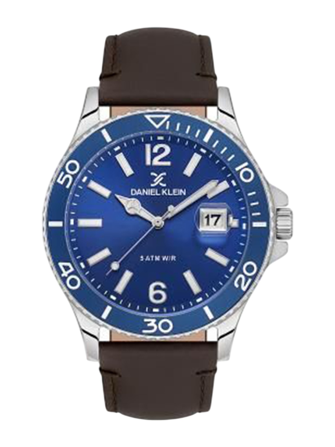 

Daniel Klein Men Dial & Leather Straps Analogue Watch DK.1.13905-2, Brown