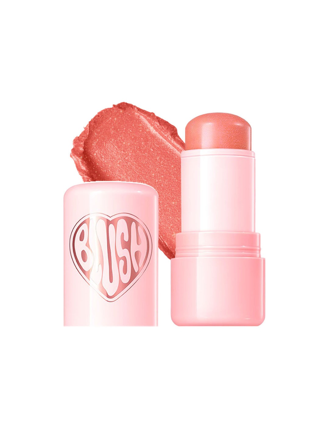 

PINKFLASH Dewy Blush Stick - Grapefruit Heart PK01, Peach