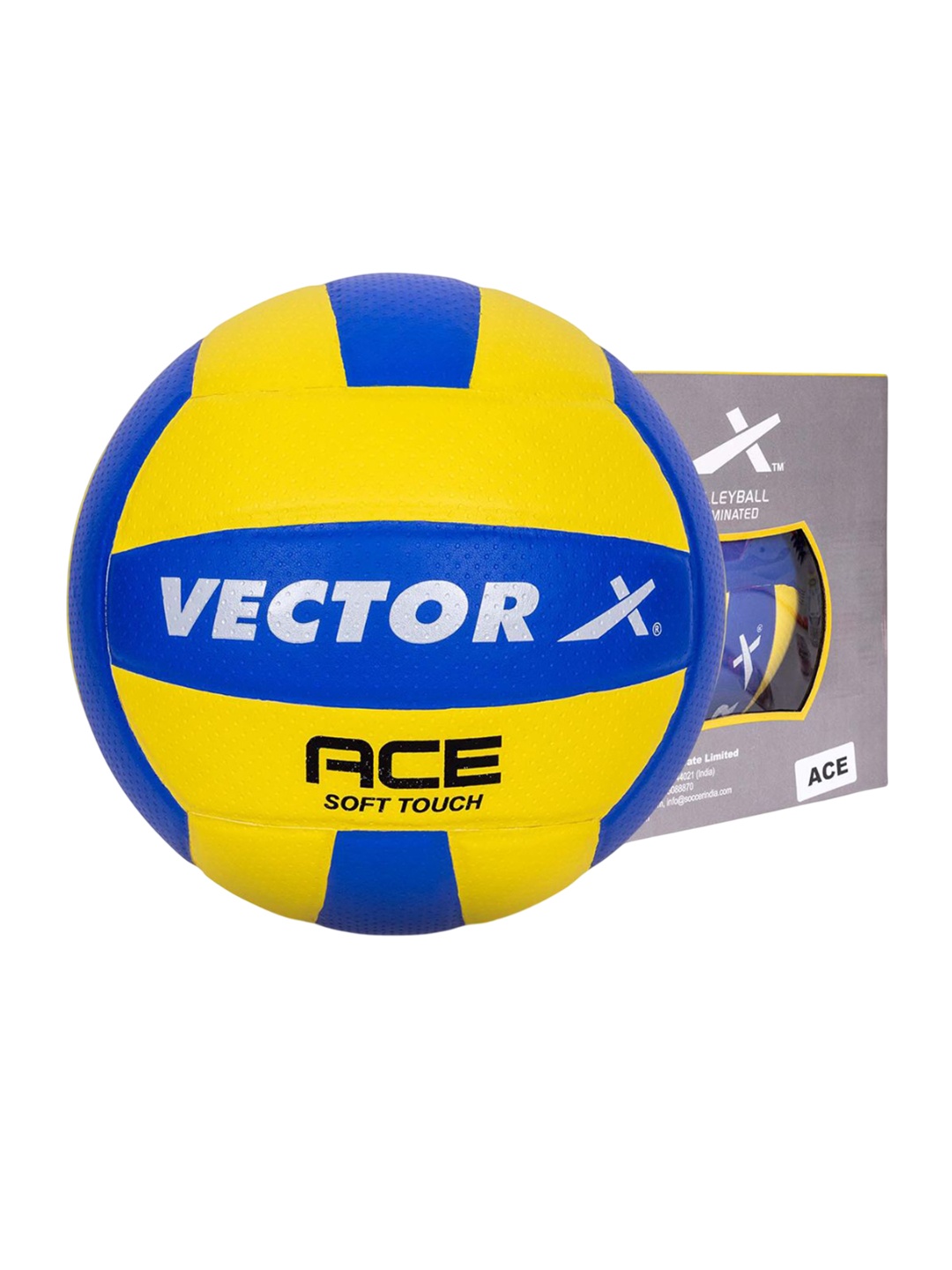 

VECTOR X Ace Soft Touch Volleyball, Yellow