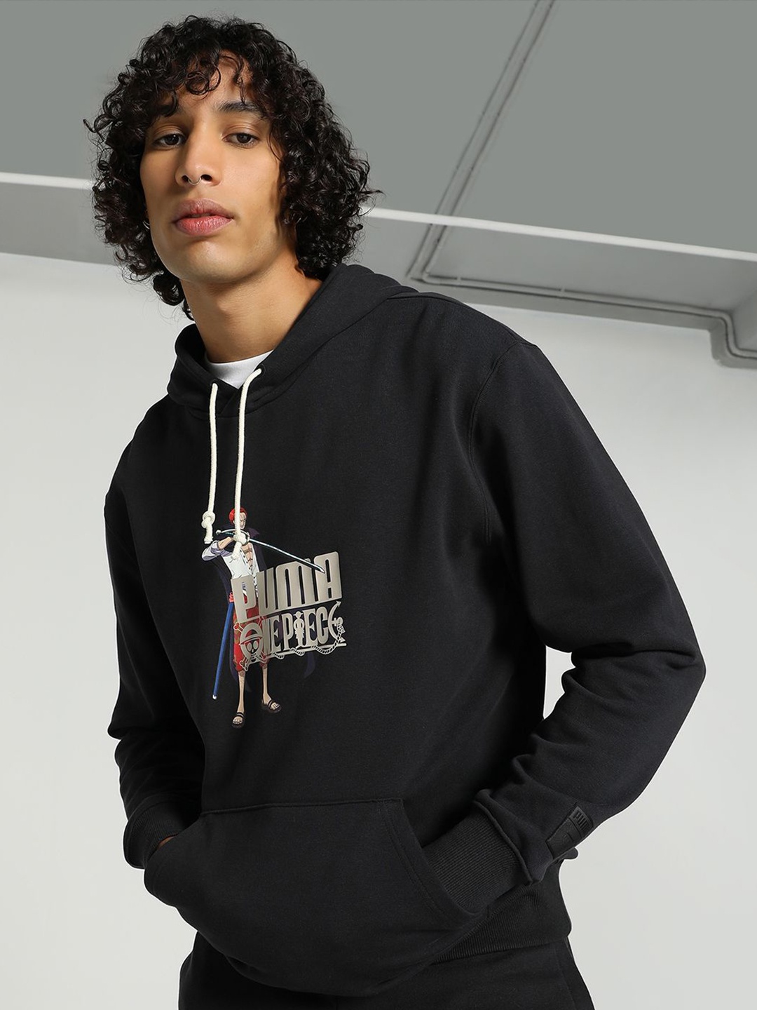 

Puma x One Piece Men's Hoodie, Black