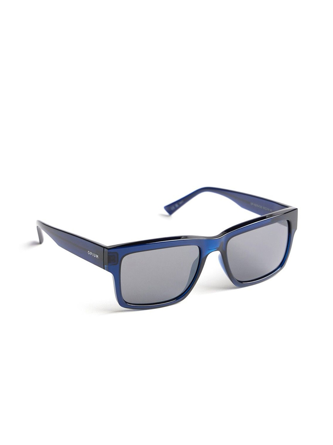 

OPIUM Men Wayfarer Sunglasses with UV Protected Lens, Grey