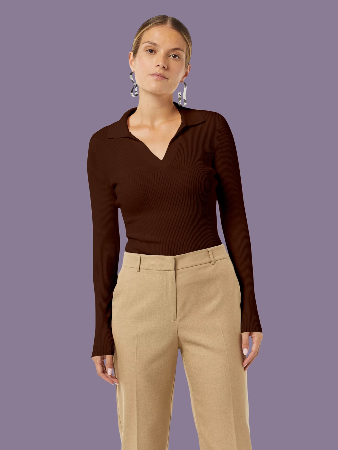 

Dream Beauty Fashion Top, Brown