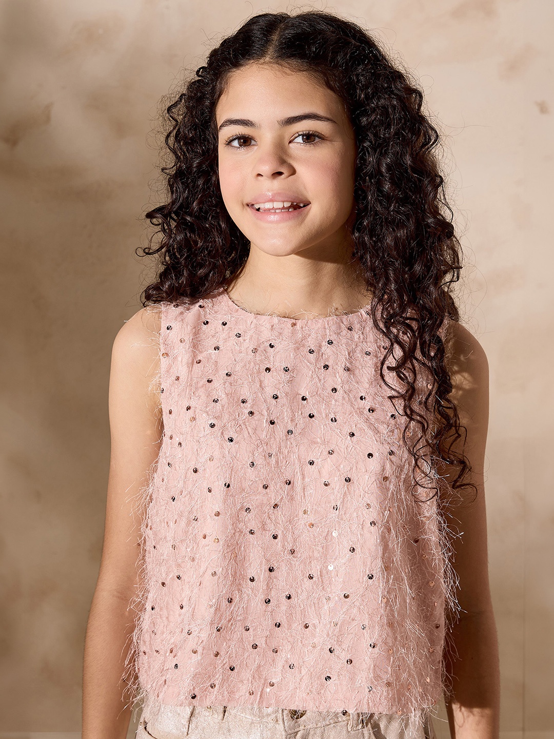 

max Floral Print Top, Pink