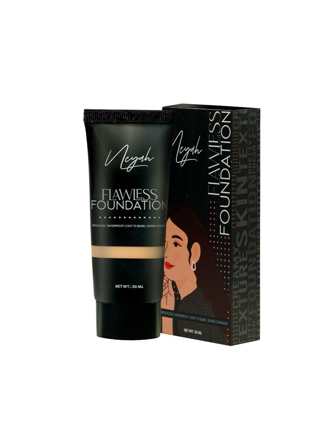 

Neyah Flawless Foundation- 30 ml- Ivory 101, Beige