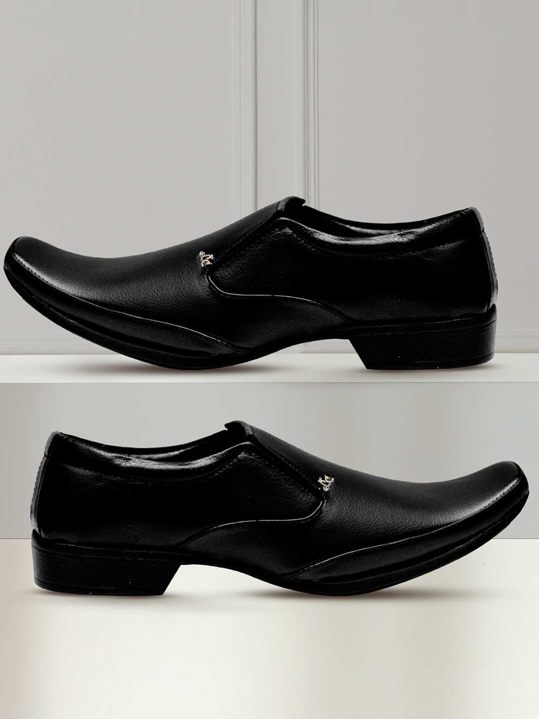 

Shoe Island Men Formal Slip-Ons, Black