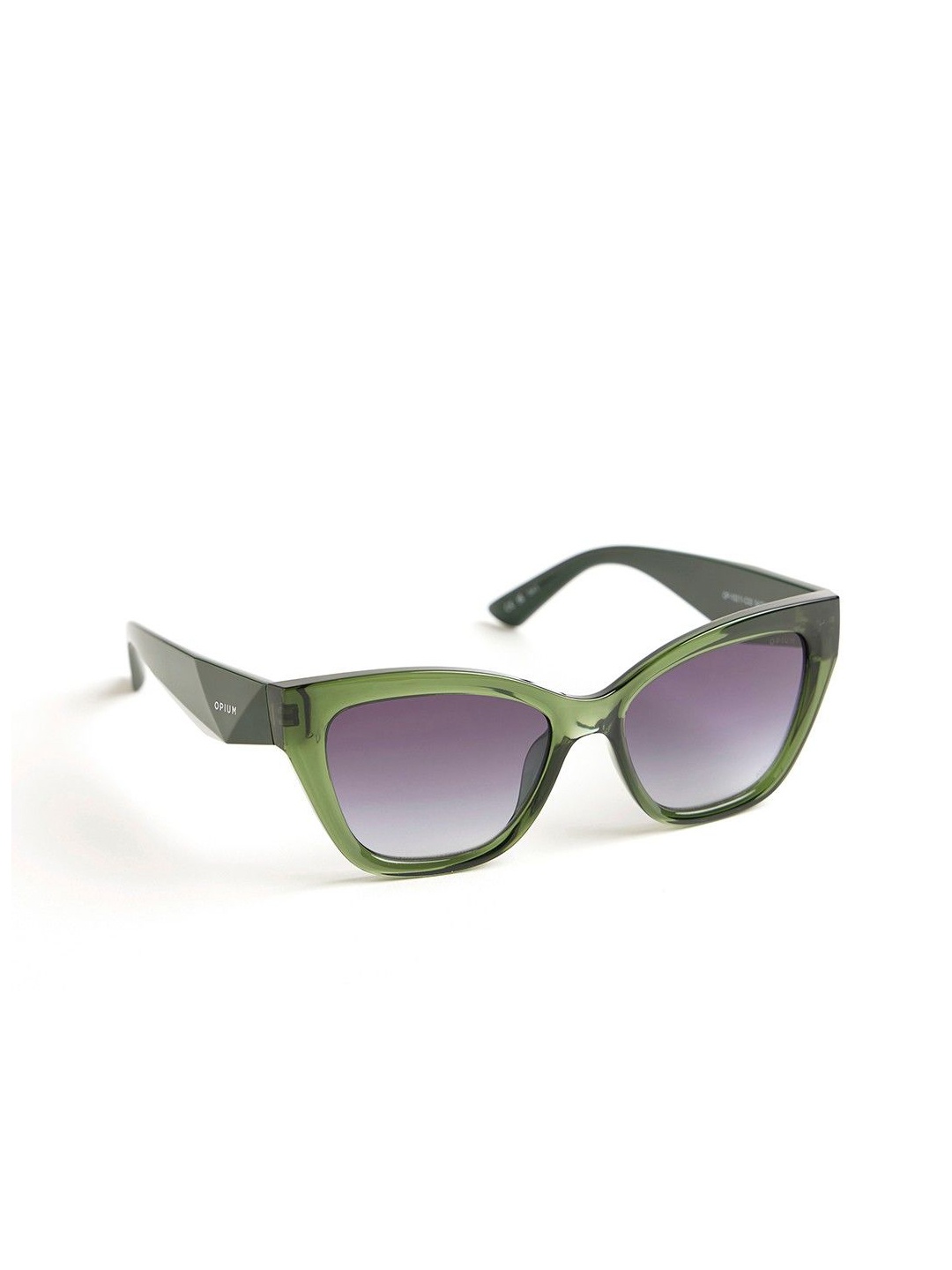 

OPIUM Women Cateye Sunglasses with UV Protected Lens, Purple