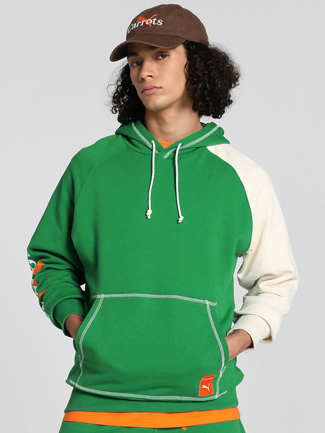 

Puma x Carrots Relaxed Fit Hoodie, Green