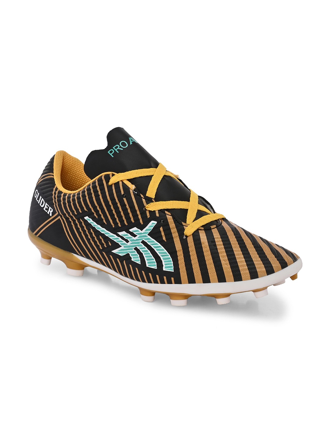 

PRO ASE Men Football Shoes, Gold