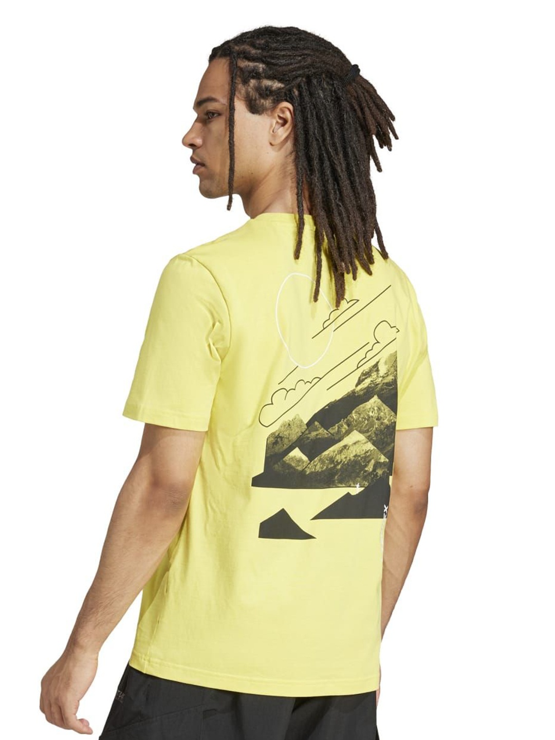 

Adidas Run Sun Men Cotton T-Shirt, Yellow
