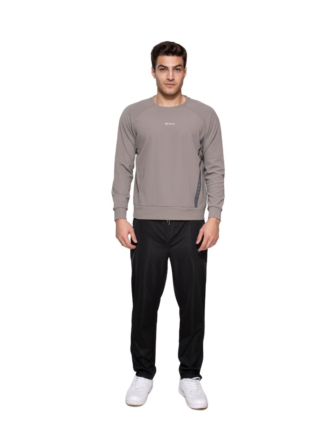 

STRCH Men Sweatshirt, Grey