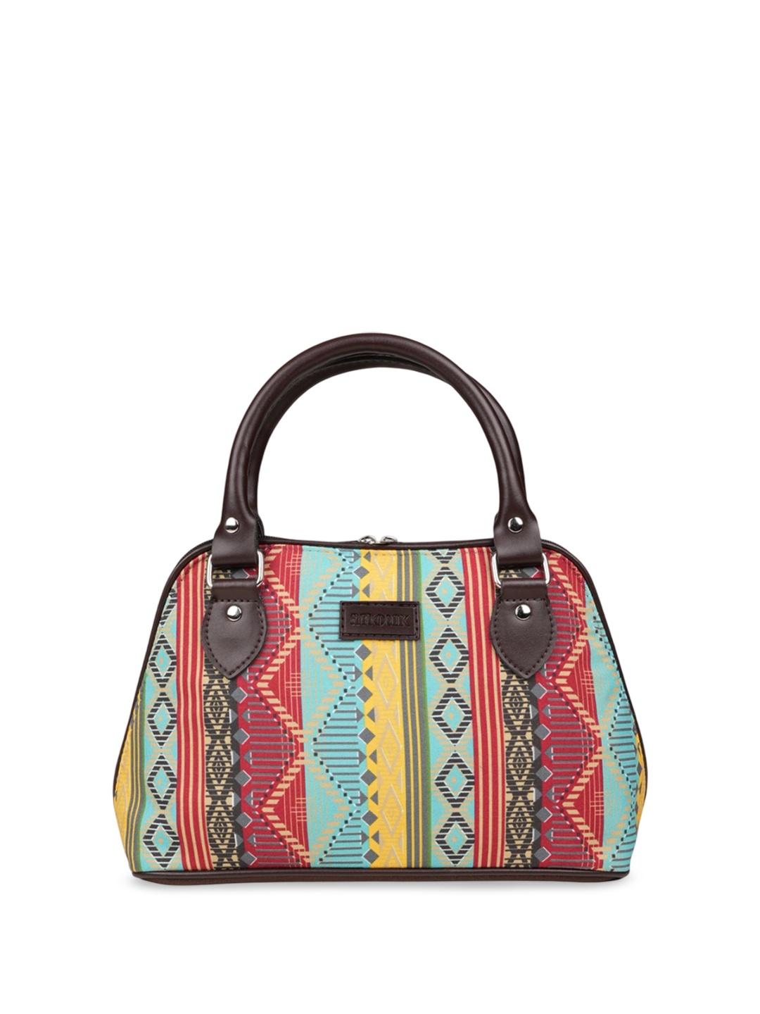 

Anouk Ethnic Motifs Printed Structured Handheld Bag, Multi