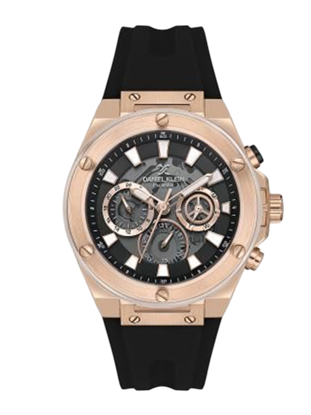 

Daniel Klein Men Dial & Straps Analogue Watch DK.1.13889-5, Black