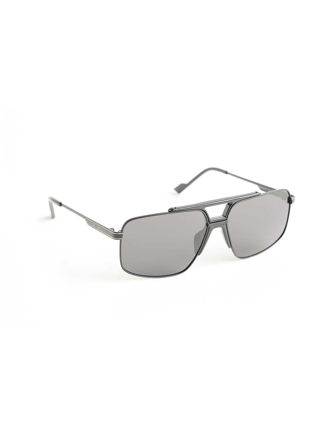 

Royal Enfield Men Square Sunglasses with Polarised and UV Protected Lens, Grey