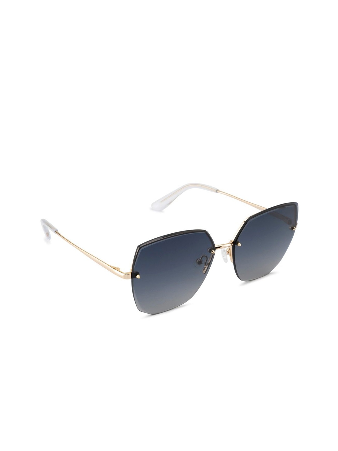 

OPIUM Women Aviator Sunglasses with UV Protected Lens, Blue
