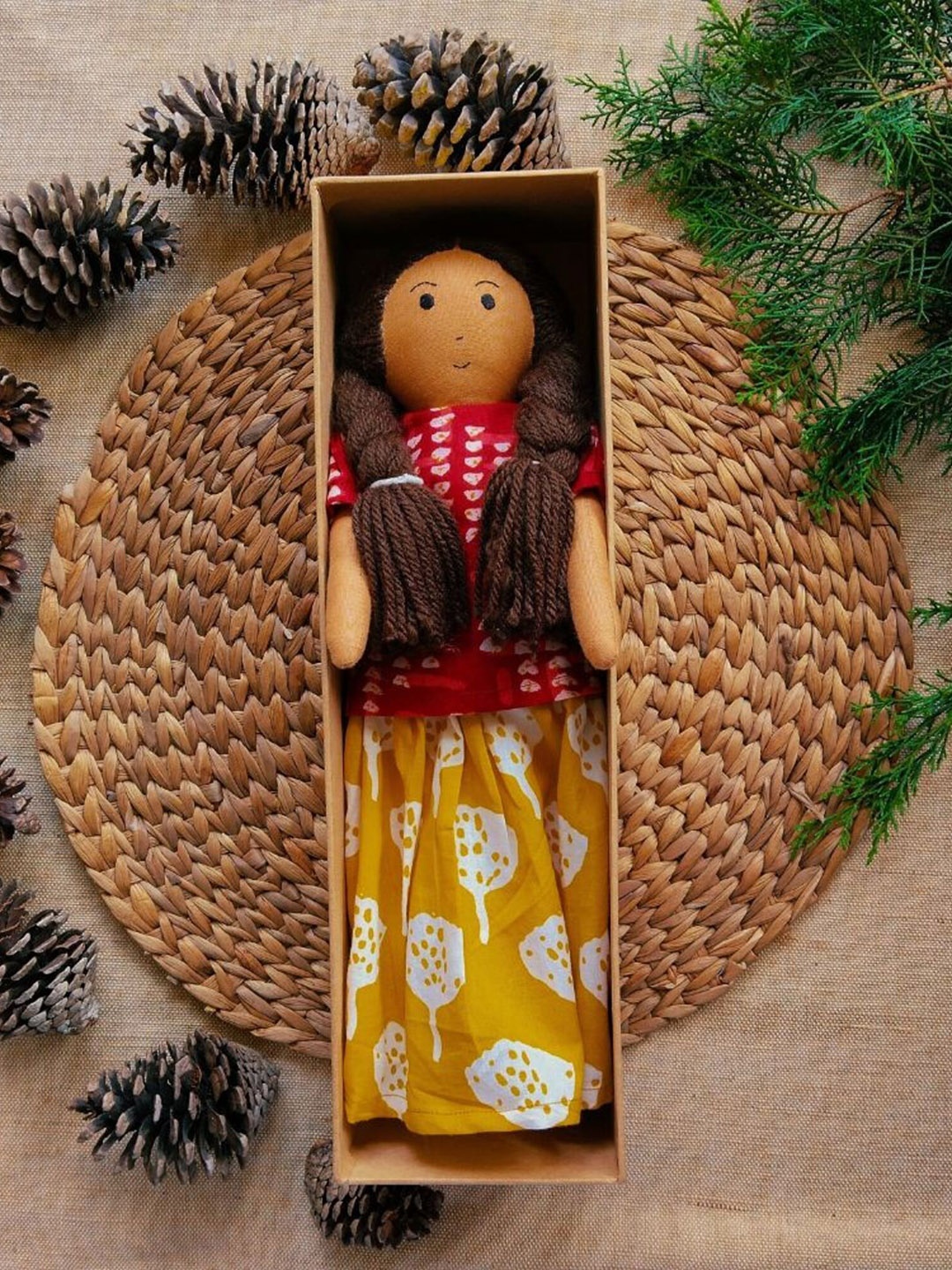 

The Good Doll Polyfill Doll Soft Toys and Dolls, Red
