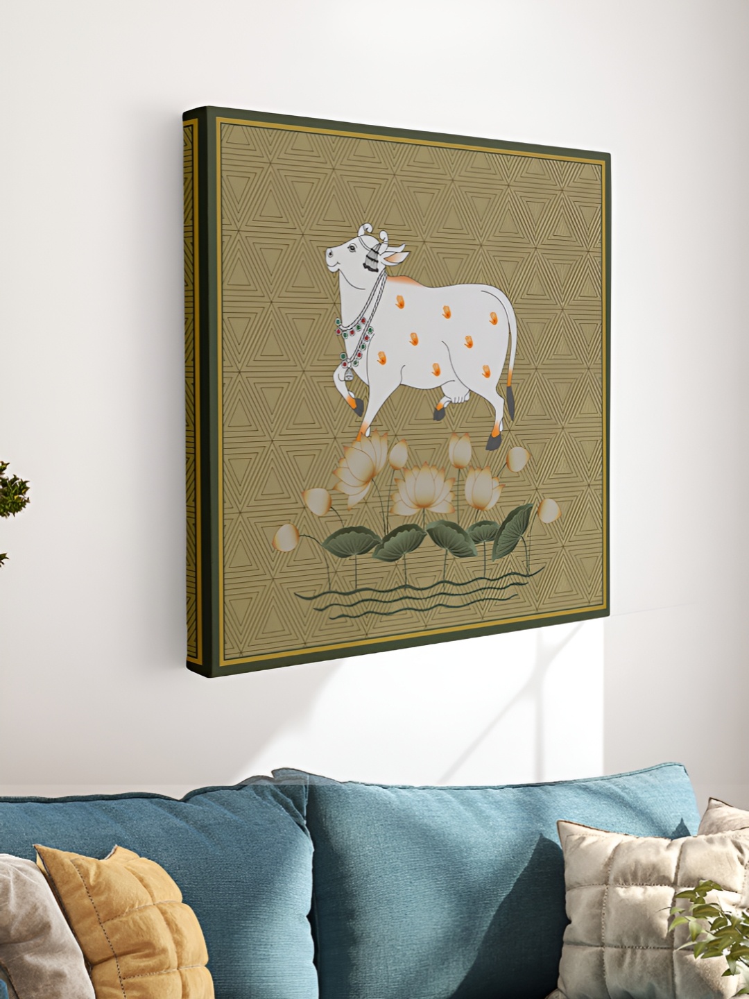 

Myntra Elegant Homes Brown & White 1 Piece Canvas Birds and Animals Wall Paintings