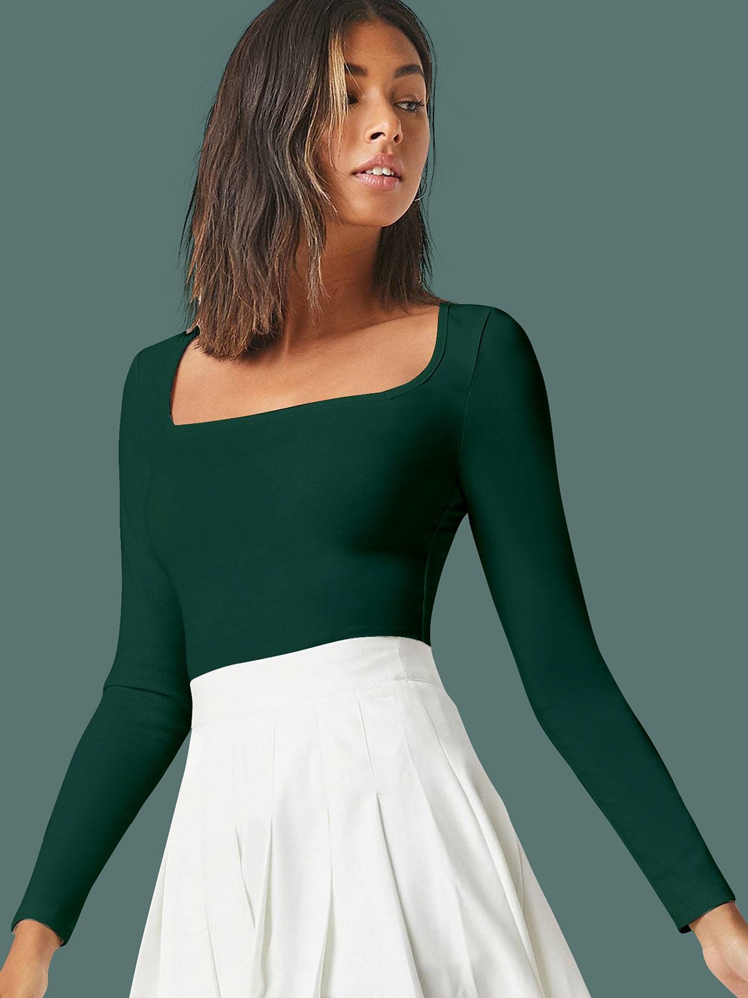 

Dream Beauty Fashion Top, Green