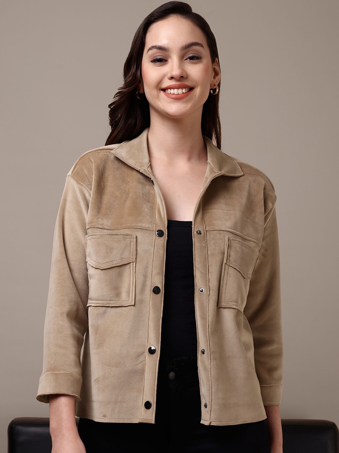 

HEATHEX Women Lightweight Tailored Jacket, Camel brown