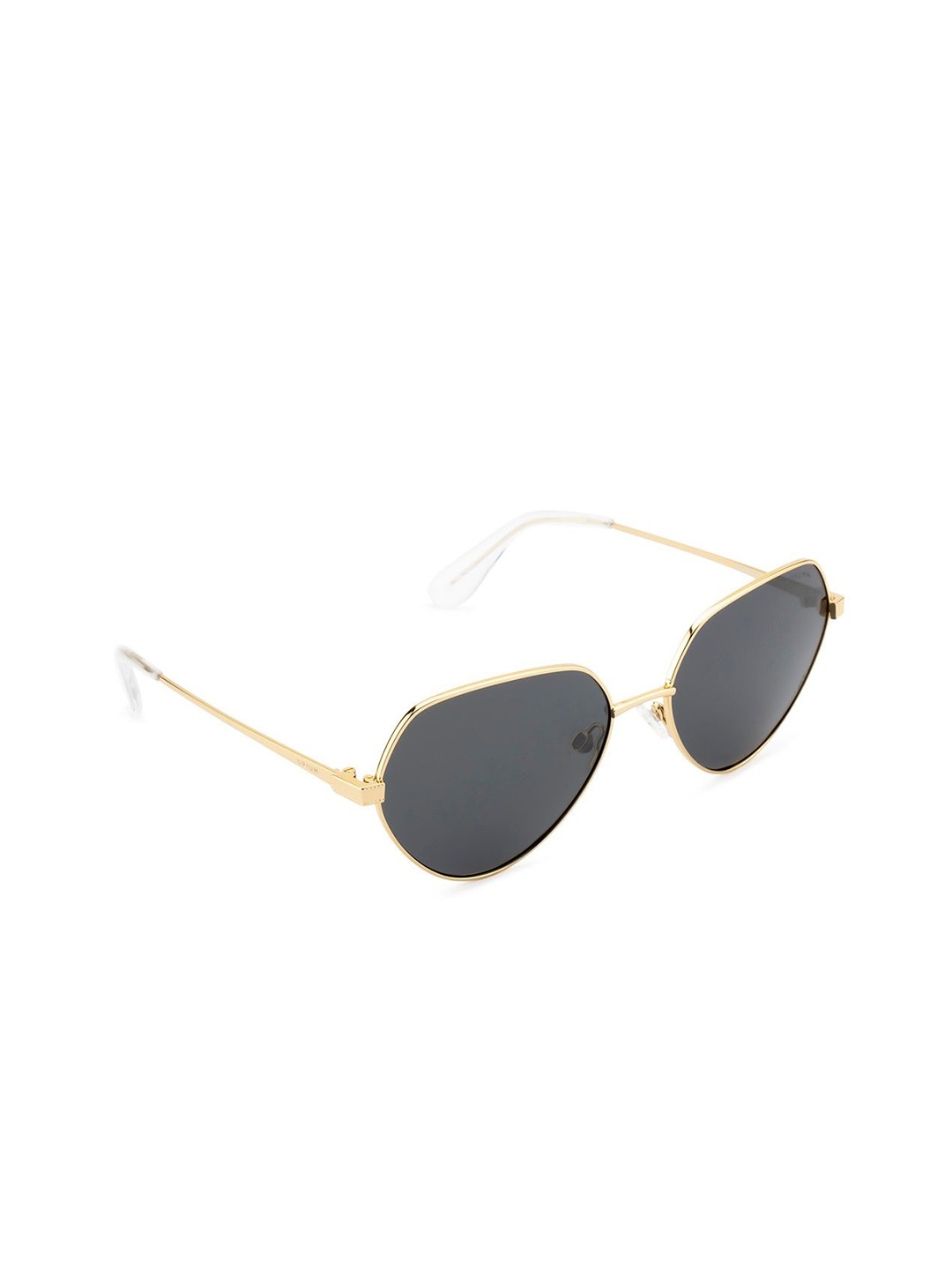 

OPIUM Women Aviator Sunglasses with Polarised and UV Protected Lens, Grey