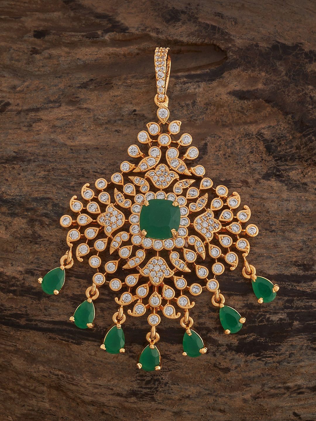 

Kushal's Fashion Jewellery Gold-Plated Contemporary Pendants