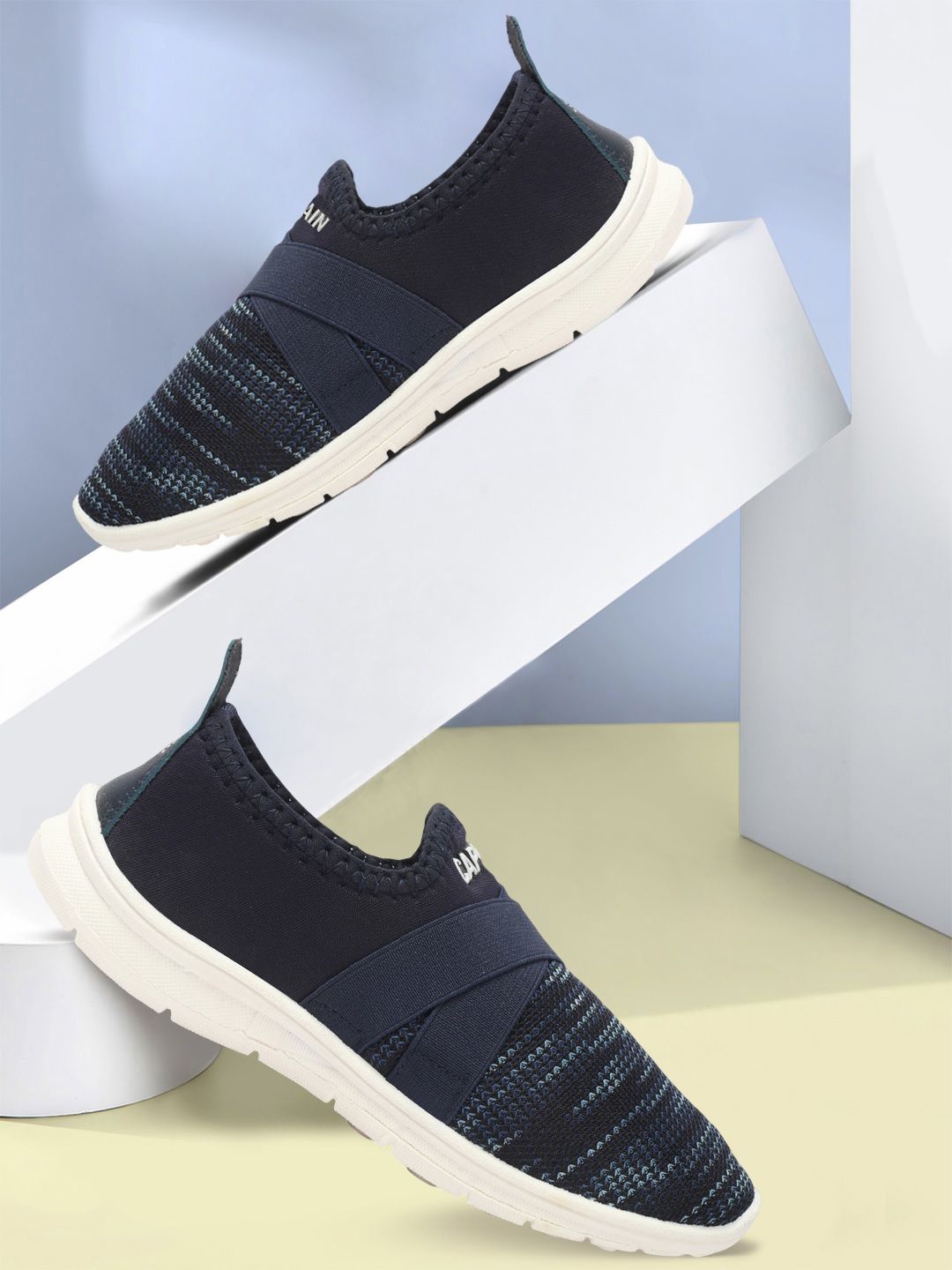 

BAESD Boys Woven Design Sneakers, Blue