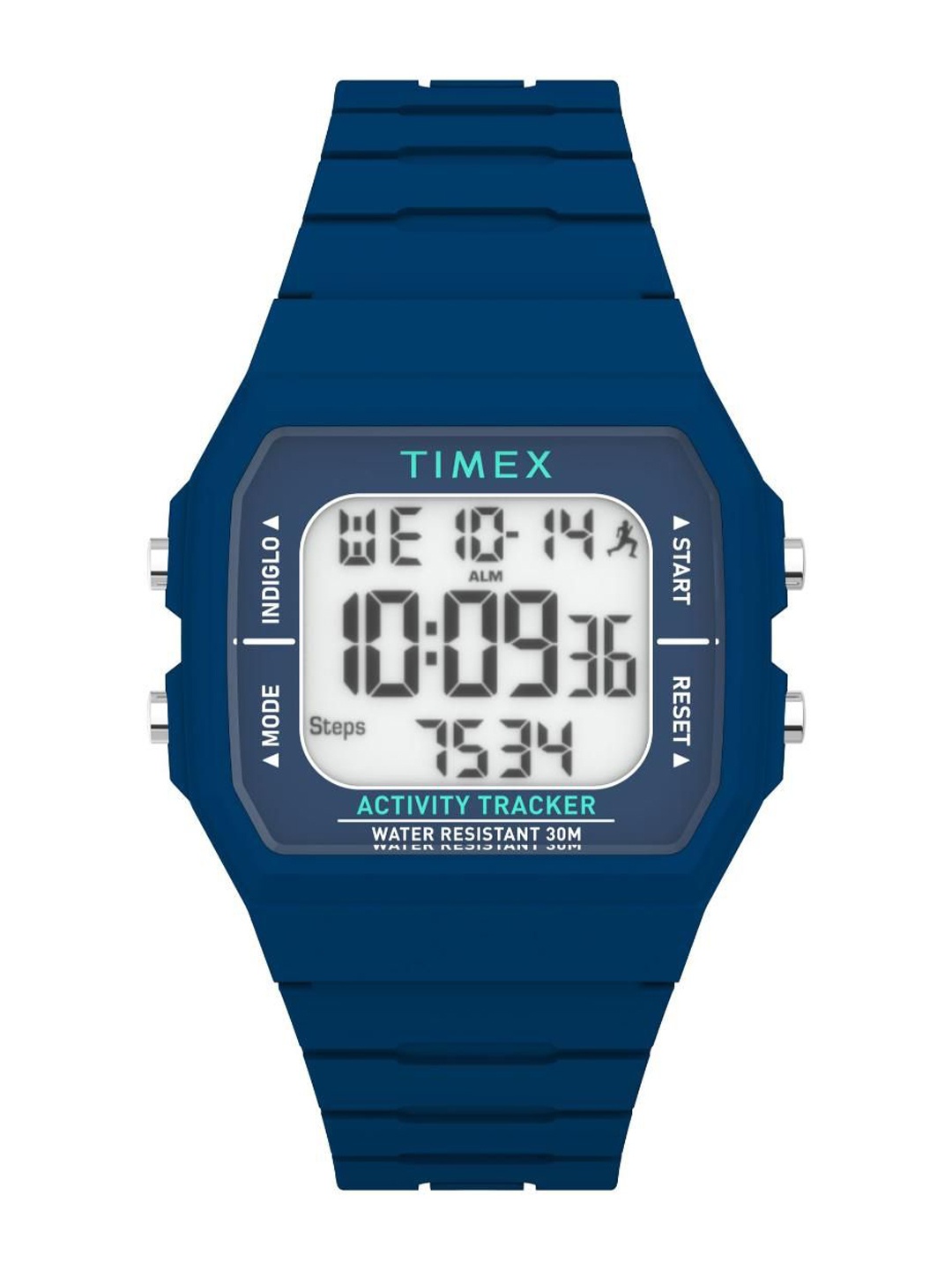 

Timex Unisex Brass Dial & Bracelet Style Straps Digital Watch TW5M55700, White