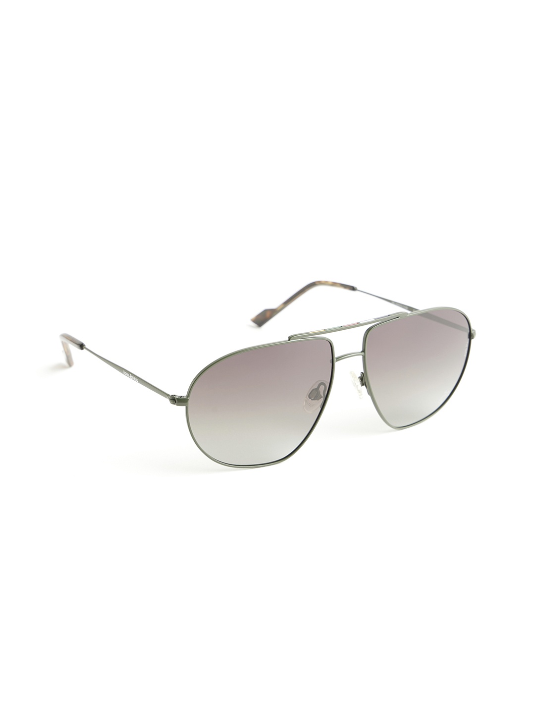 

Royal Enfield Men Aviator Sunglasses with Polarised and UV Protected Lens, Green