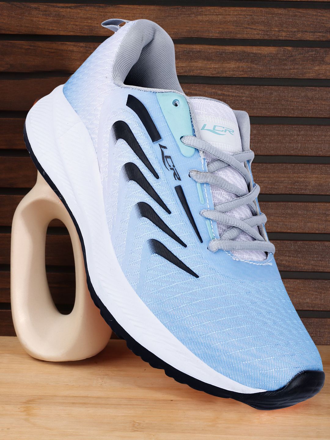 

Lancer Men Textile Running Shoes, Blue