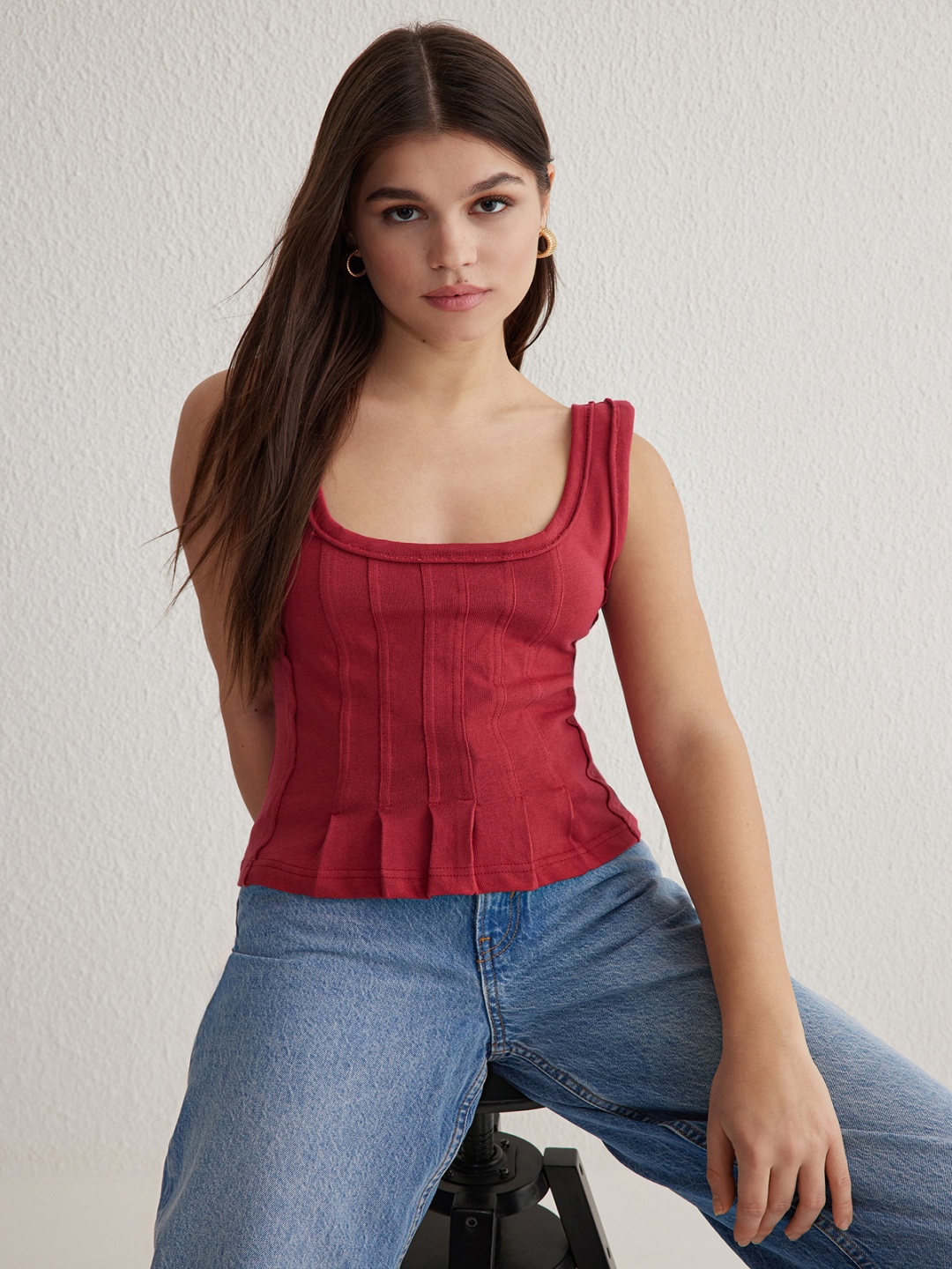 

Trendyol Cotton Top, Na