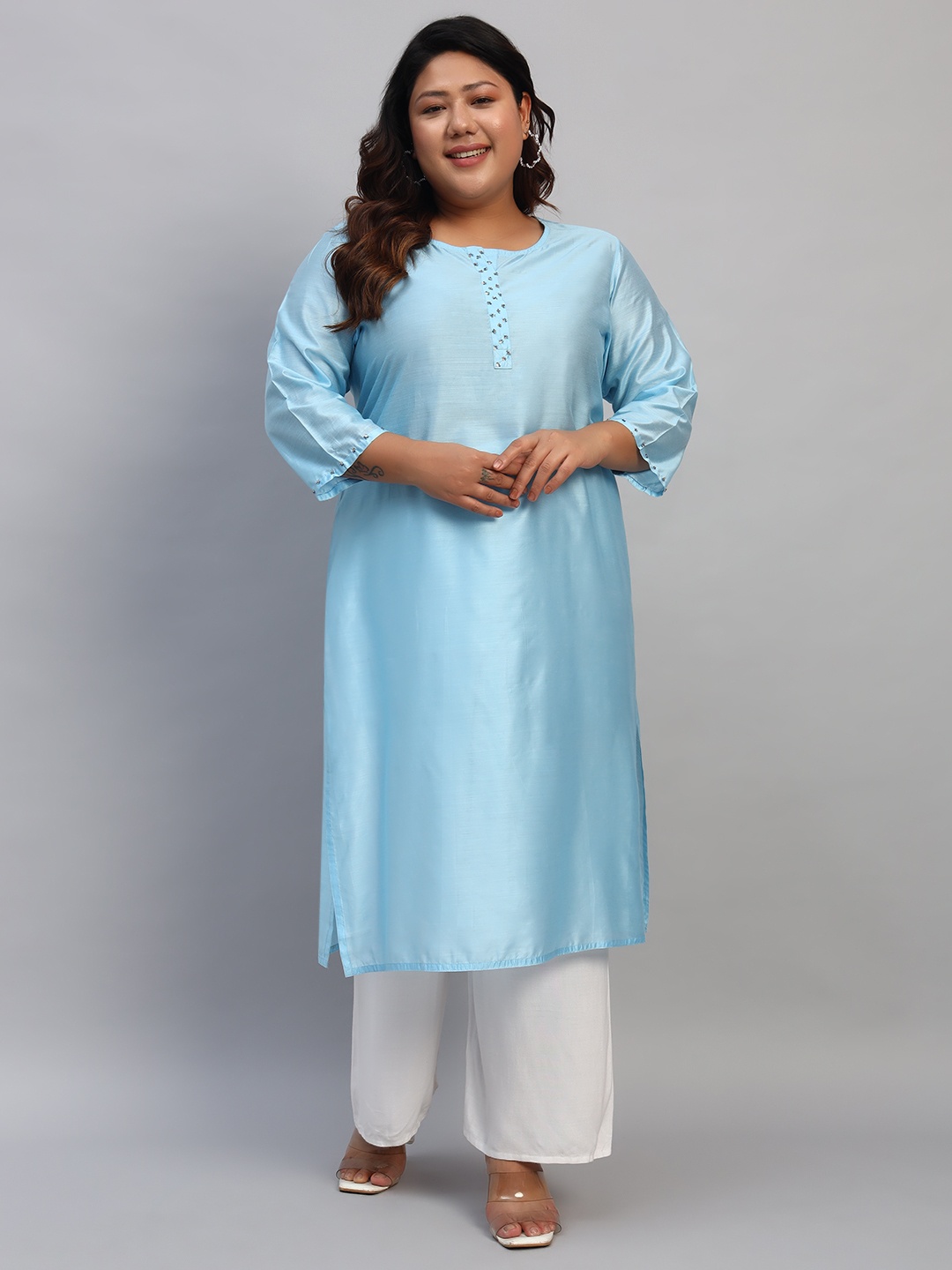 

BAESD Women Dyed Kurta, Yellow