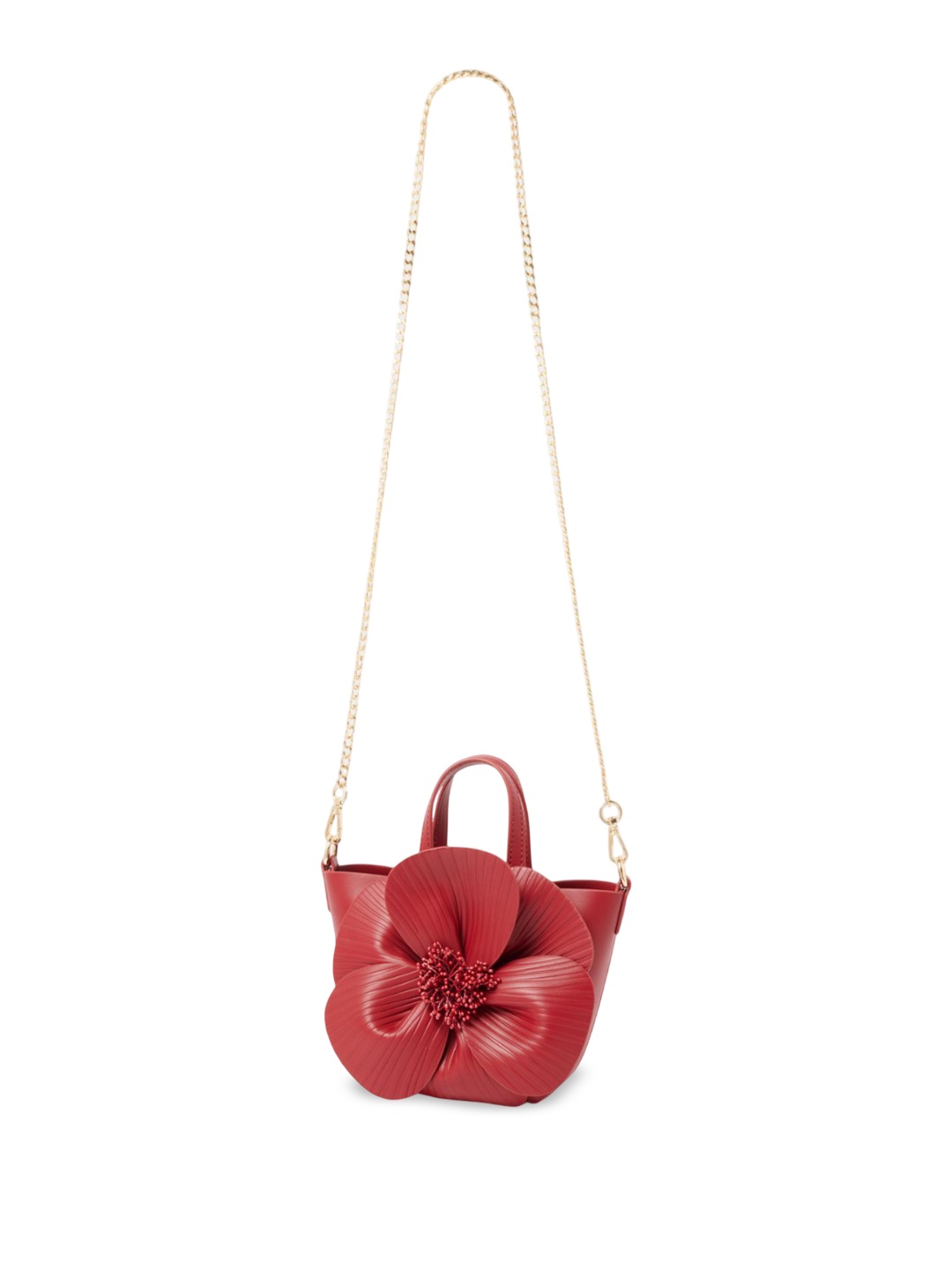

Forever New PU Swagger Handheld Bag, Red