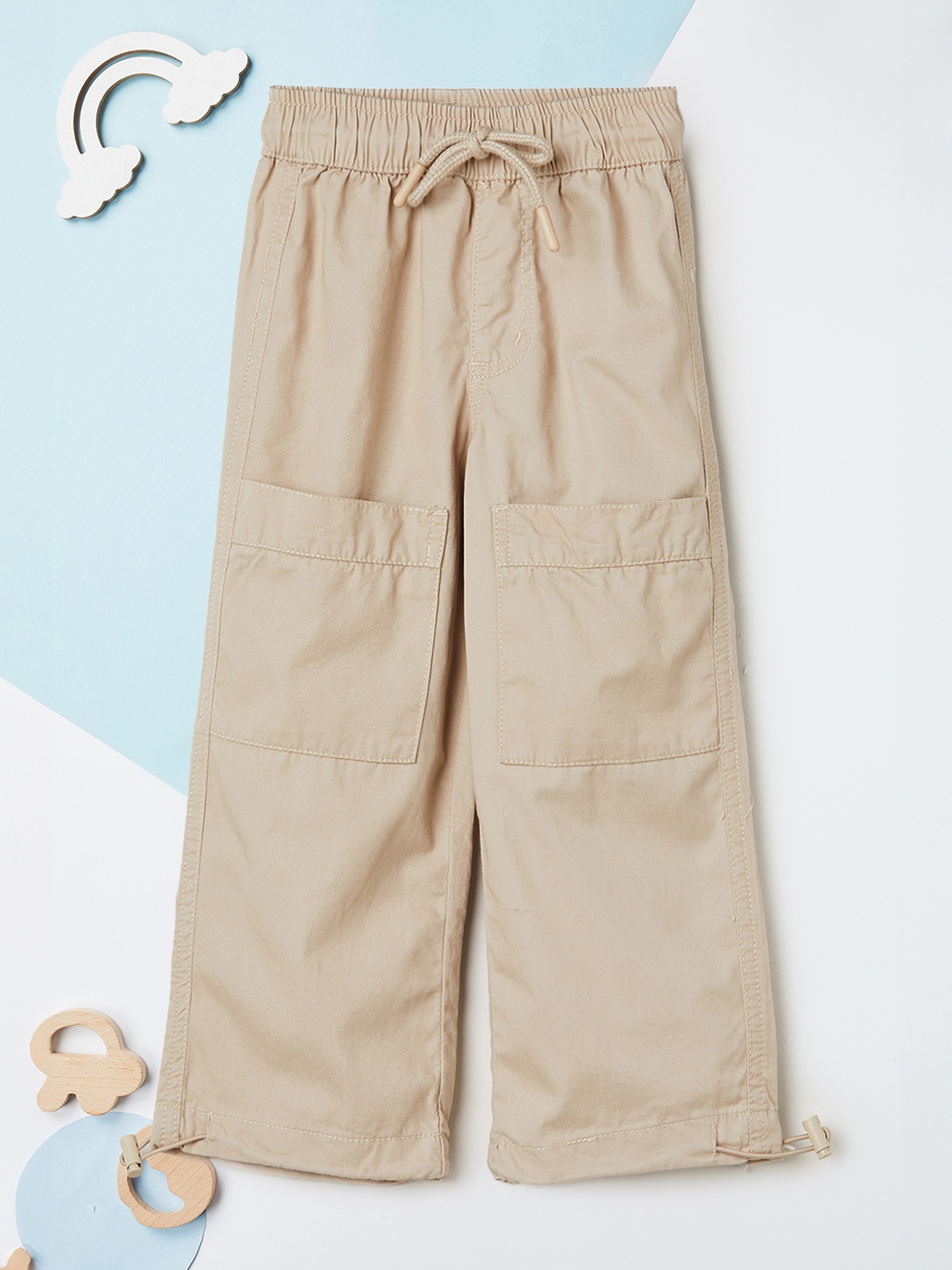 

max Boys Trousers, Beige