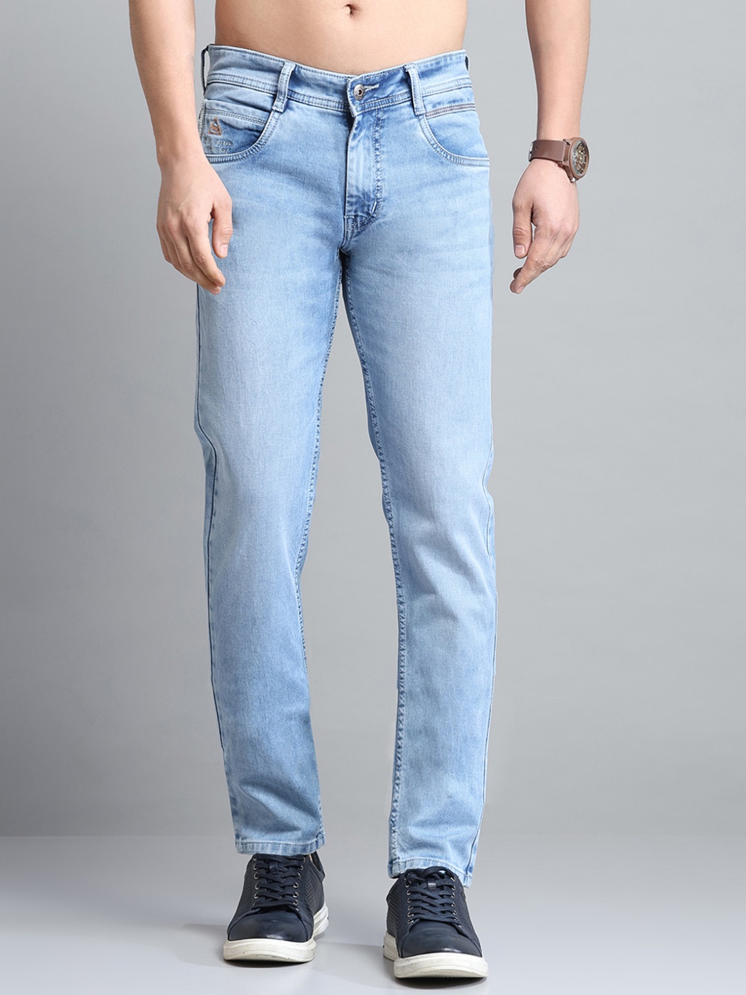 

Monte Carlo Men Heavy Fade Jeans, Blue