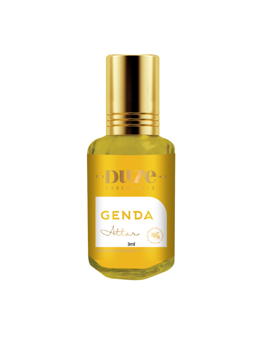 

Duze Genda Pure Marigold Essence Natural & Alcohol Free Attar - 3ml, Yellow