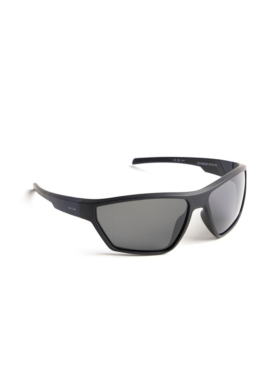 

OPIUM Men Sports Sunglasses with Polarised and UV Protected Lens, Black