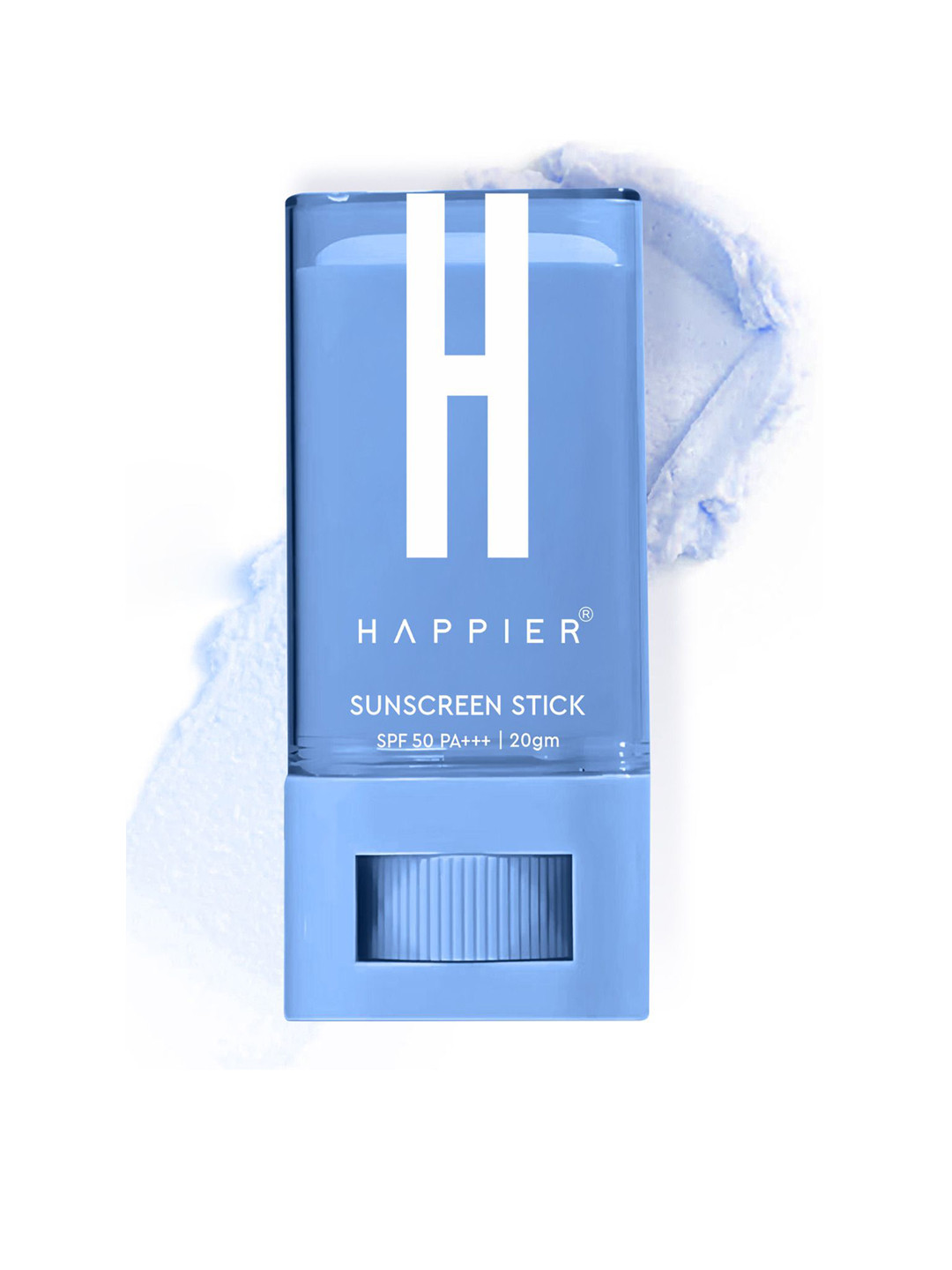 

Happier Fast Absorbing Cooling Matte Sun Stick With SPF 50 PA+++ & Hyaluronic Acid - 20 g, Blue