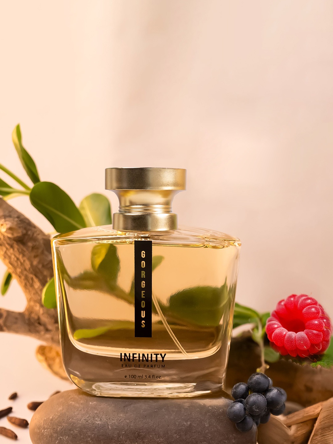 

Infinity Set Of 2 Gorgeous & Bare Eau De Parfum - 100 ml Each, Transparent