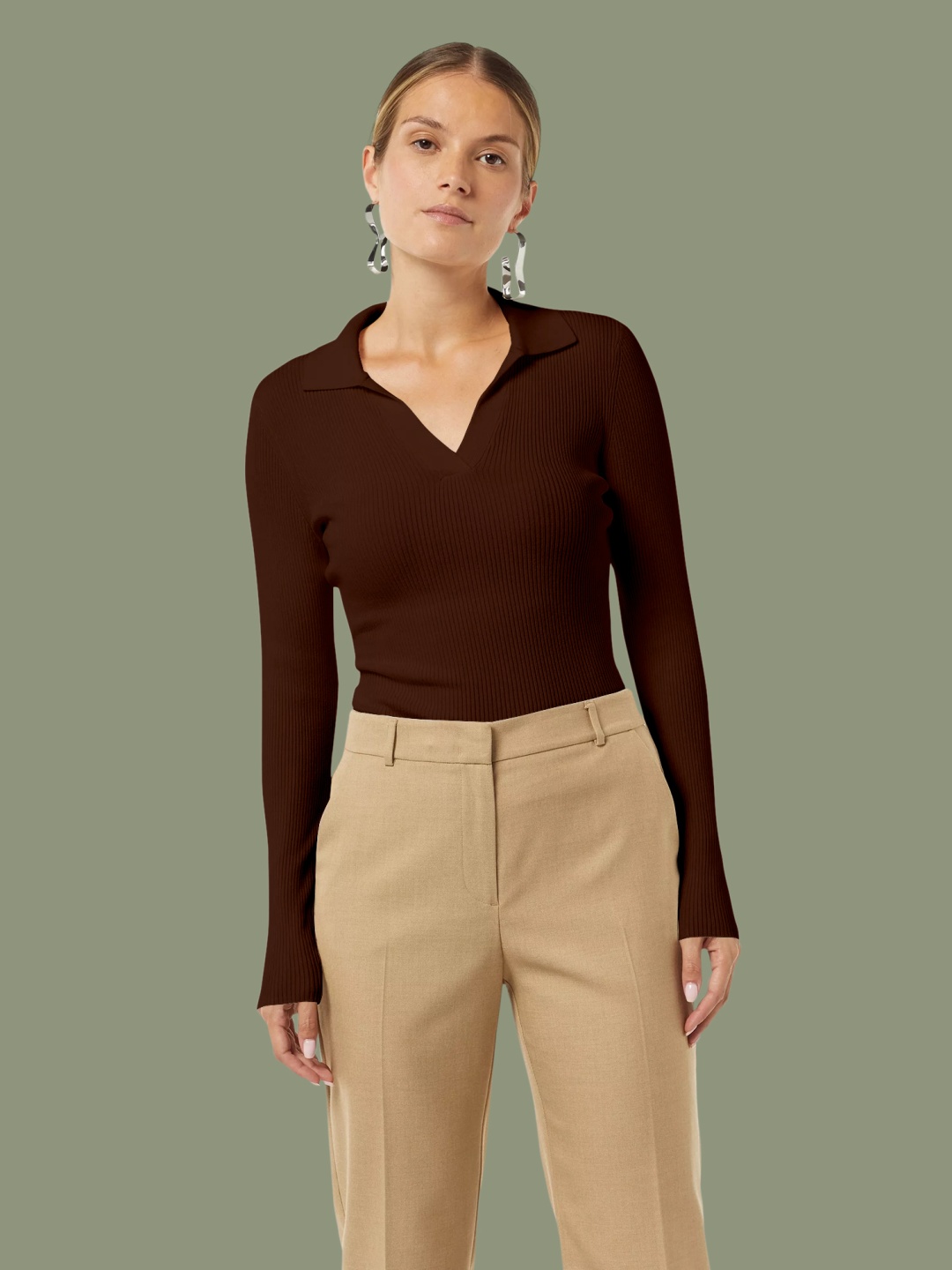 

Dream Beauty Fashion Top, Brown