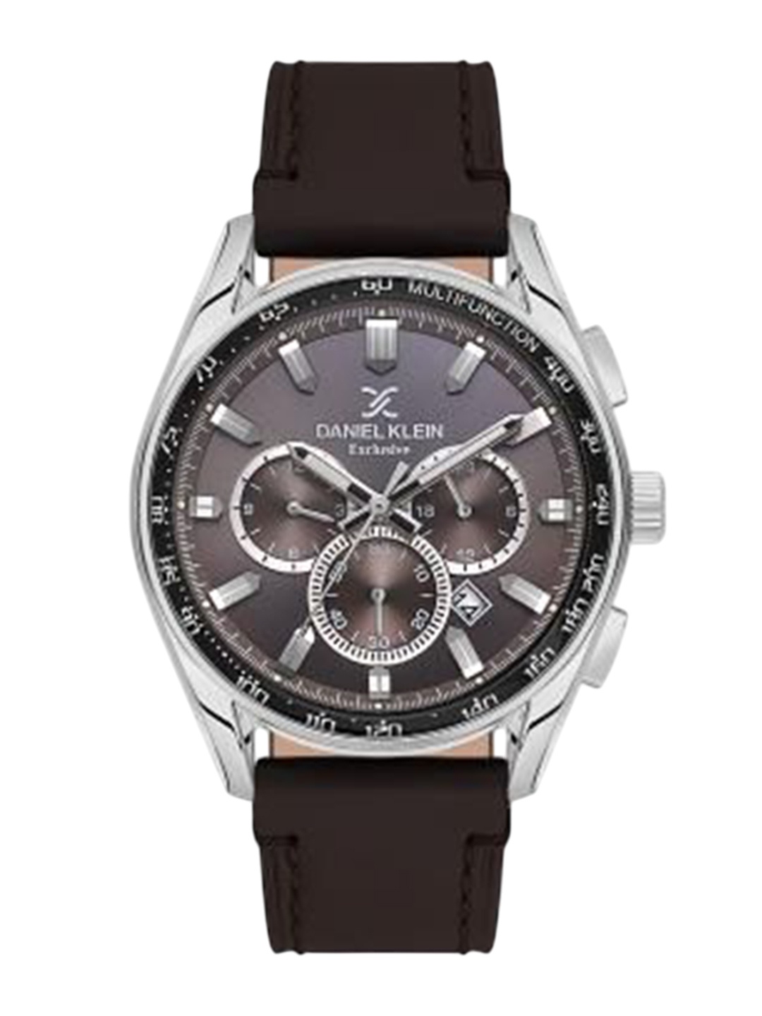 

Daniel Klein Men Dial & Leather Straps Analogue Watch DK.1.13902-2, Brown