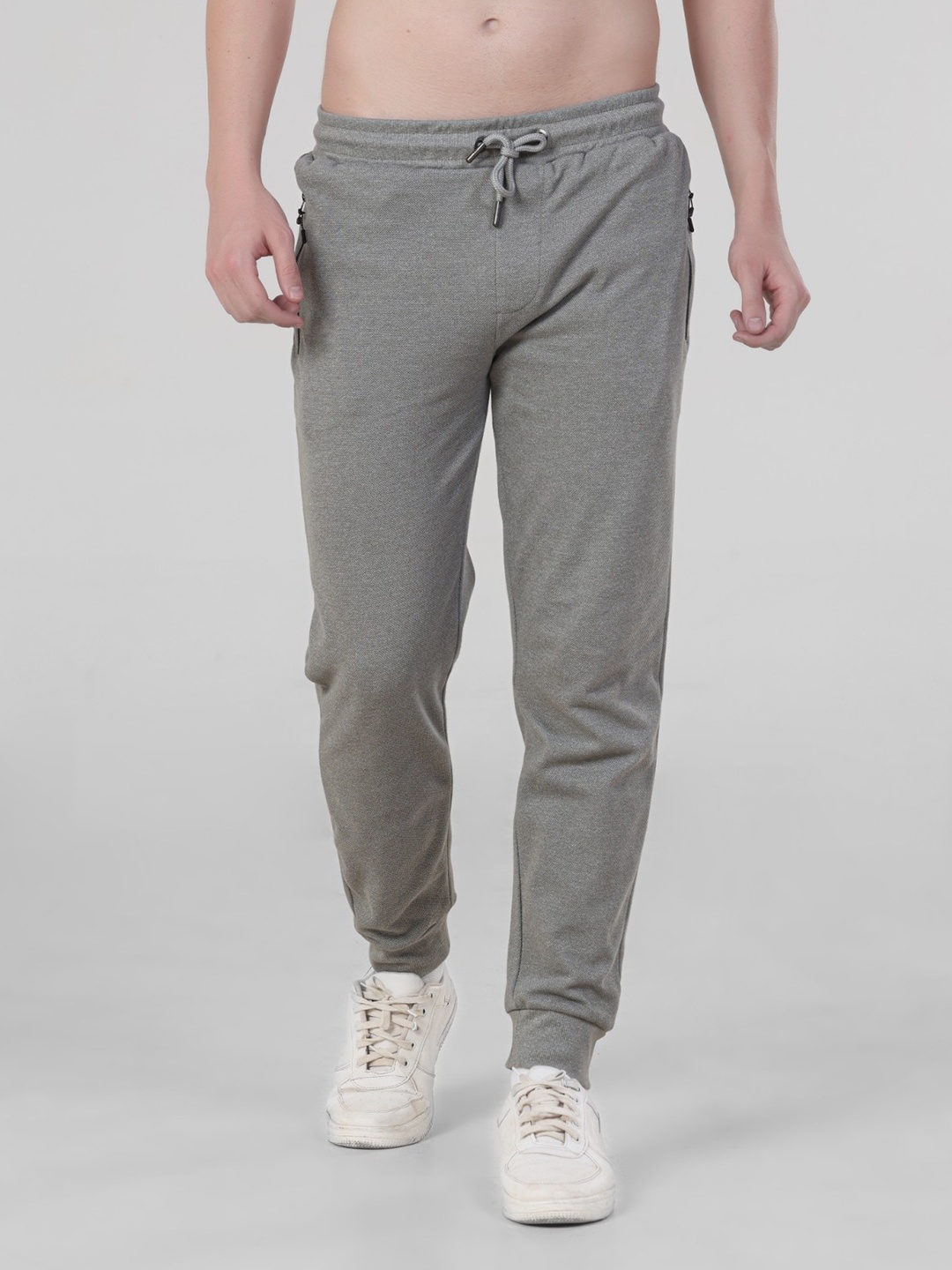 

TURMS Men Anti-Stain Anti-Odor Water Repellent Trackpant, Grey