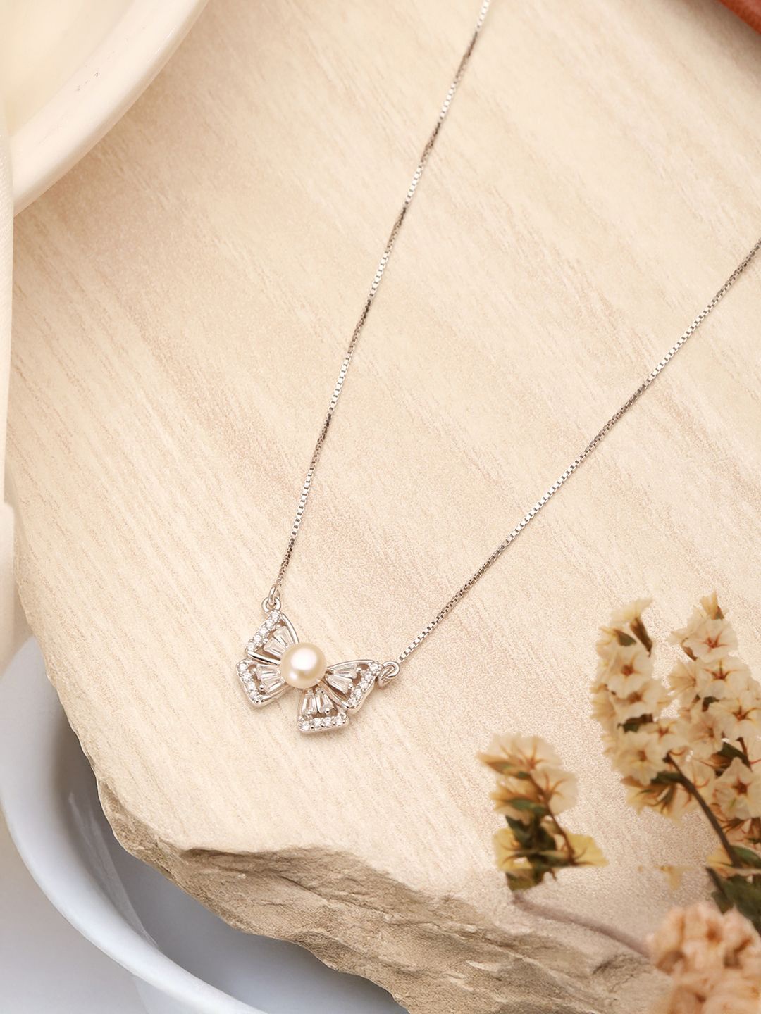 

SARAF SILVERETZ 925 Sterling Silver Rhodium-Plated Chain