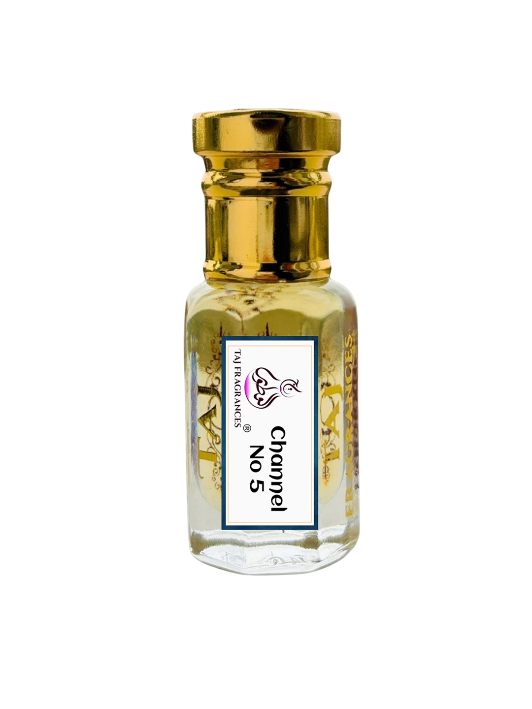 

Taj Fragrances Channel No 5 Alcohol Free & Long Lasting Attar - 12 ml, Transparent