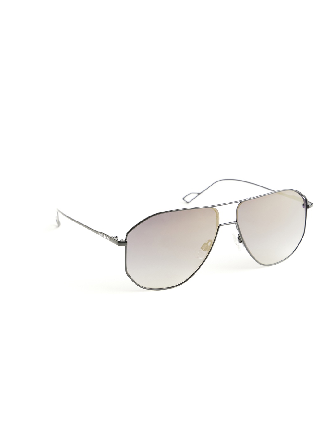 

Royal Enfield Men Aviator Sunglasses with UV Protected Lens, Grey