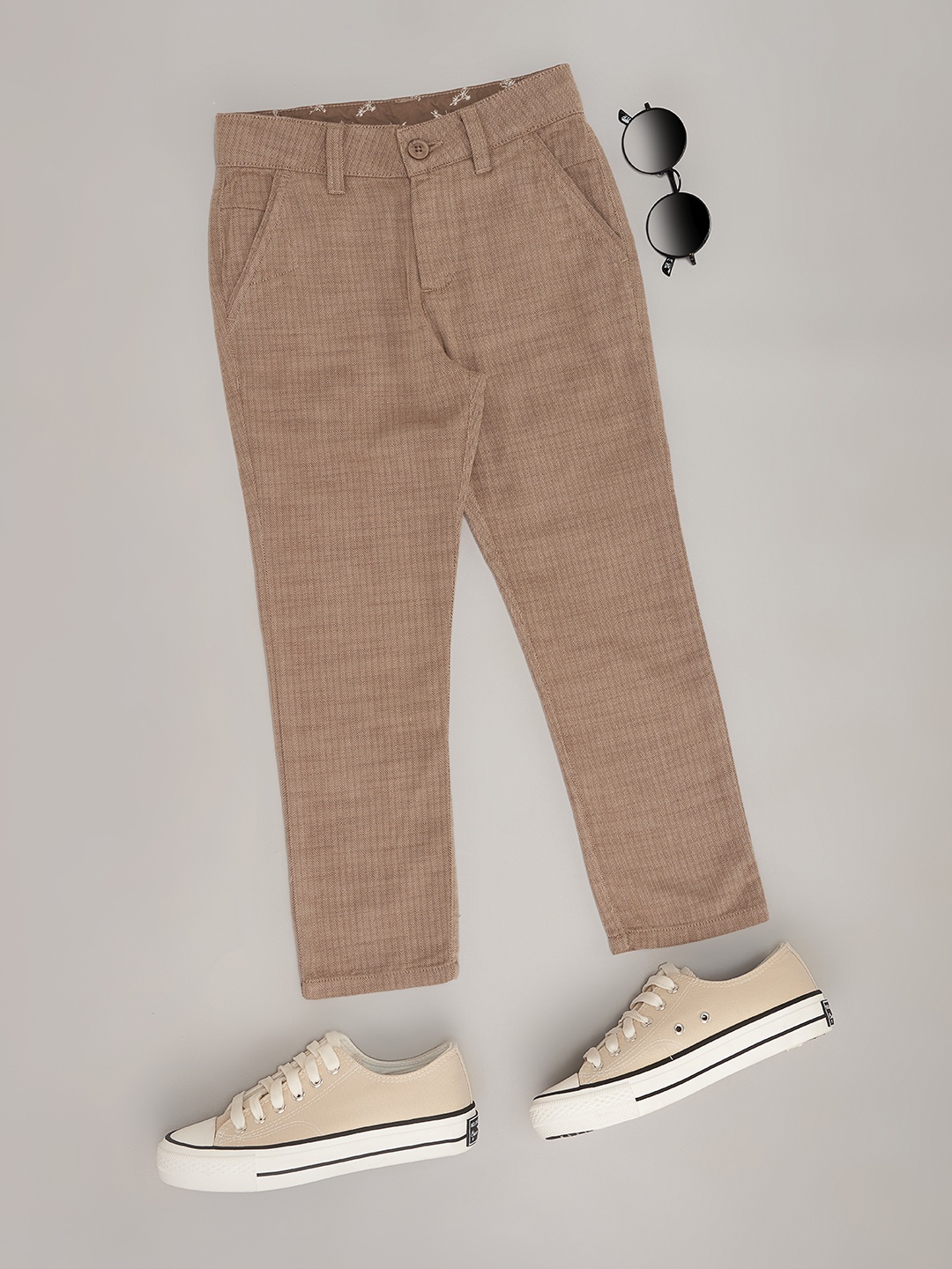 

Pantaloons Junior Boys Trousers, Khaki